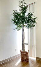 Load image into Gallery viewer, Artificial Olive Tree (7.5 ft)