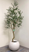 Load image into Gallery viewer, Artificial Olive Tree rustic look- 8&#39;- 96&quot; (240cm)

