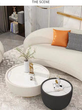 Load image into Gallery viewer, Modern Coffee Table with Sintered Stone top (set of 2)