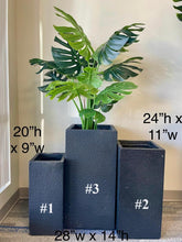 Charger l'image dans la galerie, Rectangular Tall Planters