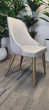 Load image into Gallery viewer, Modern Light Grey Velvet dinning chair
