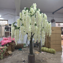Load image into Gallery viewer, Artificial 8ft Wisteria tree