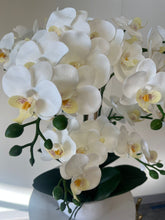 Load image into Gallery viewer, White orchids floral arrangements