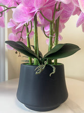 Load image into Gallery viewer, Real touch artificial Purple orchid Arrangement (6 Stems)