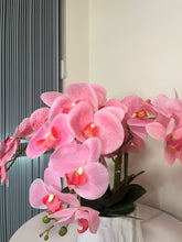 Load image into Gallery viewer, Real touch Artificial Orchid Arrangement (6 Stems)
