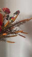 Load and play video in Gallery viewer, Autumn-Inspired Artificial Floral Arrangement
