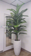 Load and play video in Gallery viewer, Artificial Palm Tree (7 ft)

