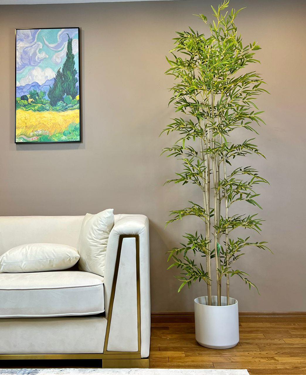 artificial potted plant bamboo Artificial Bamboo Tree (7ft)