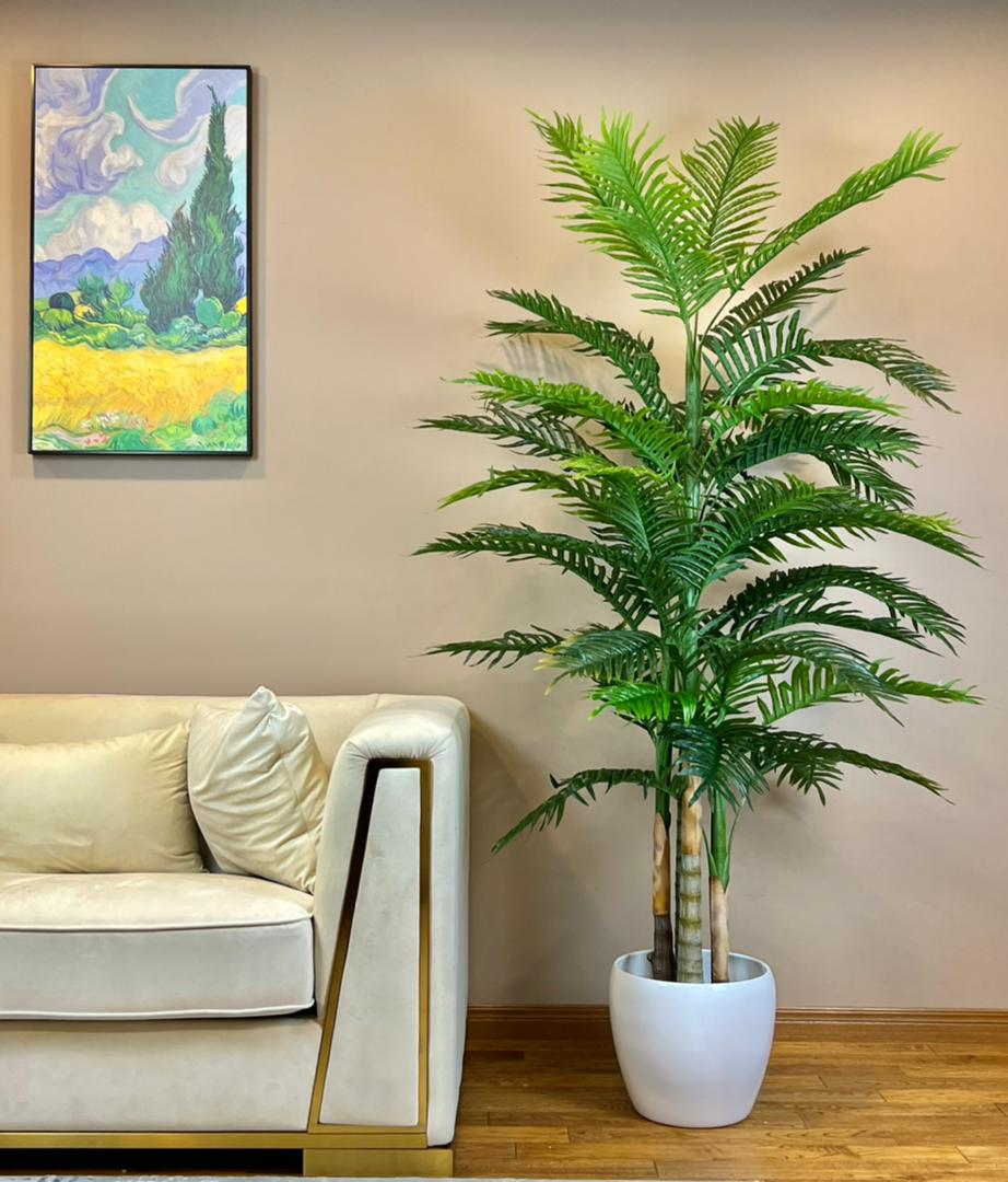 artificial outdoor palm plants Artificial Palm Tree (7 ft)