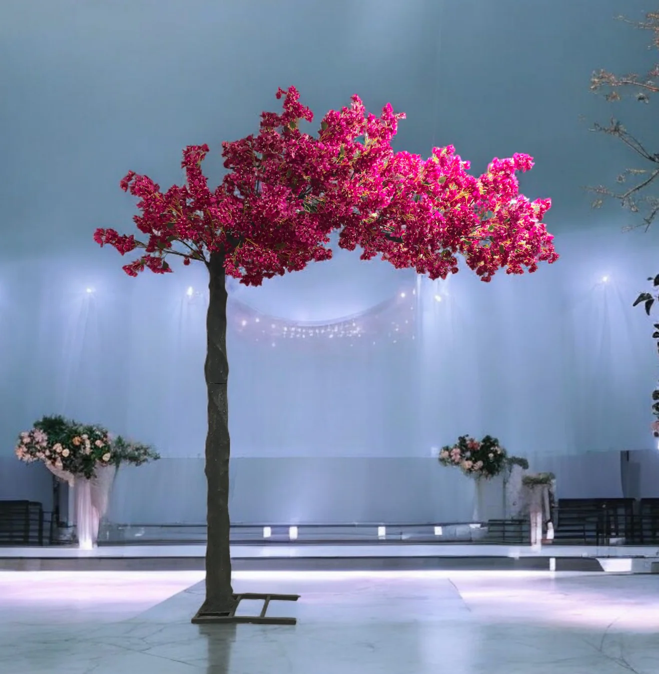 Why Large Artificial Trees Are the New Interior Design Trend