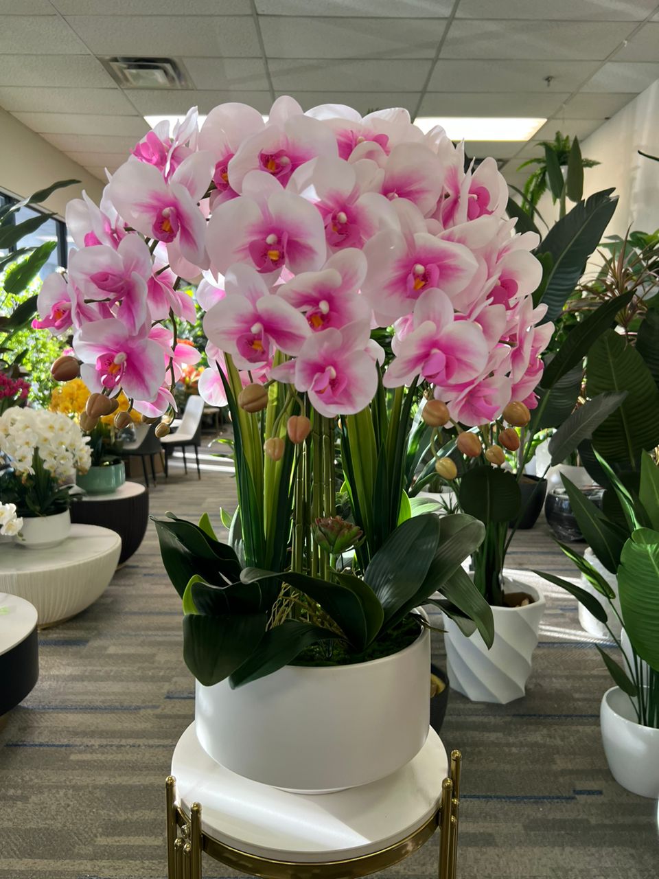 How to Style Artificial Orchids with the Perfect Planter
