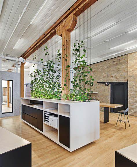 Functional Office Design: Incorporating Artificial Greenery