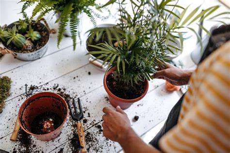 Discover expert techniques for repotting indoor plants