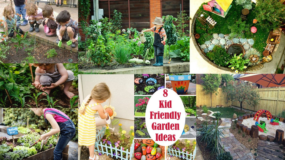 Creating a Kid-Friendly Garden with Artificial Plants