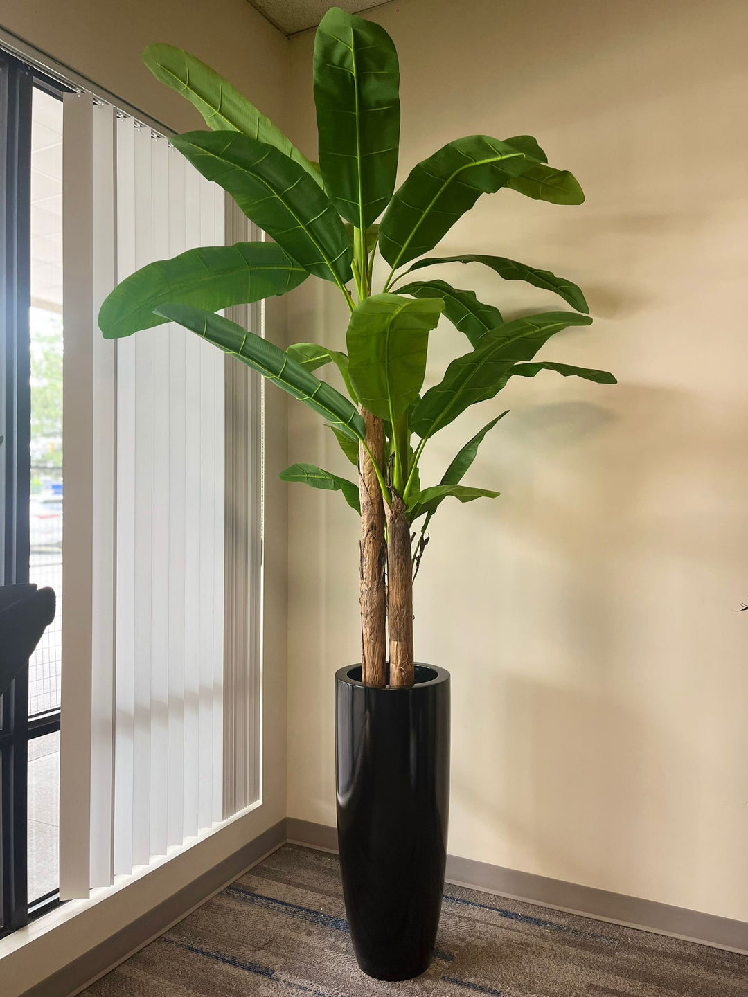 Bring the Tropics Home with Our Lifelike Banana Plant