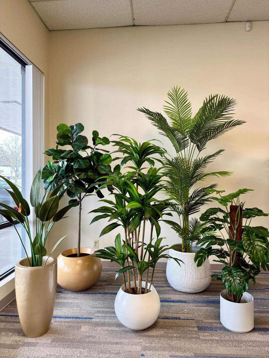 Creating Stunning Displays with a Mix of Real and Artificial Plants