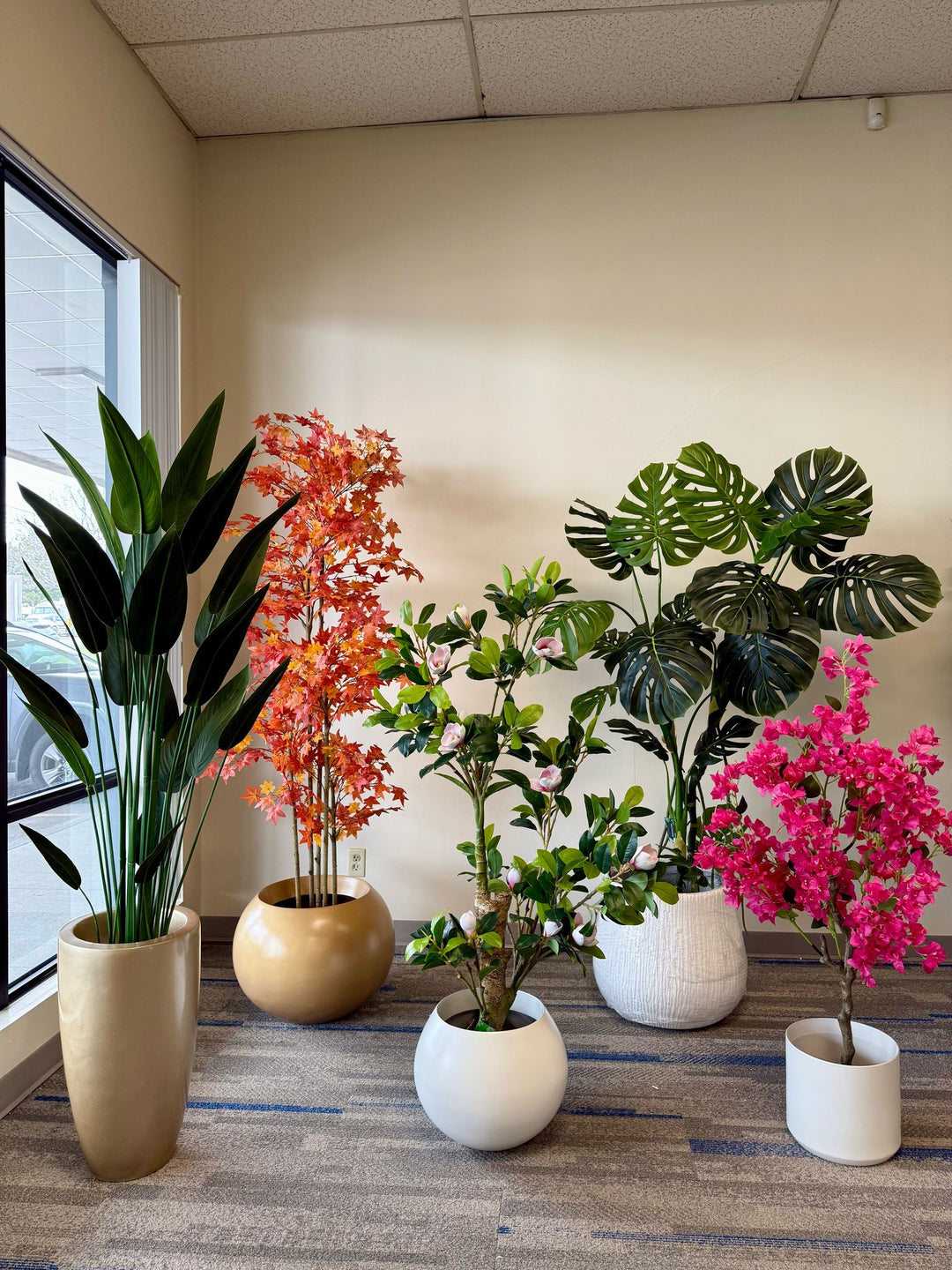 How to Bring Calm to Your Bedroom with Artificial Greenery