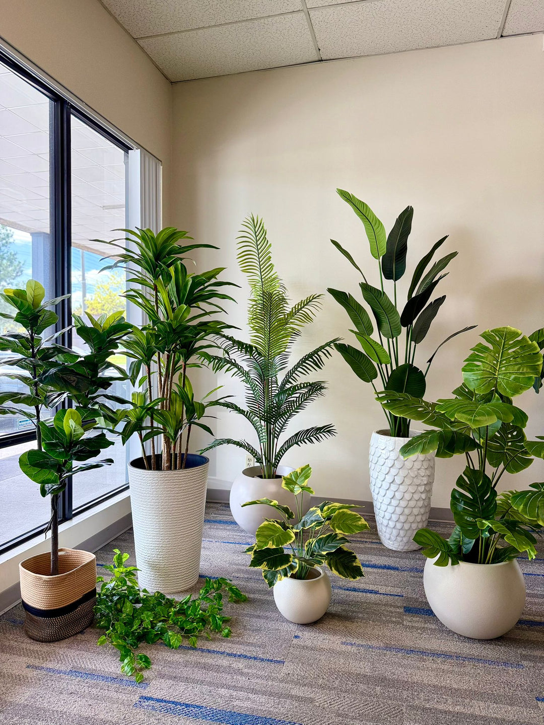 From Living Rooms to Patios: Best Spots for Tall Faux Trees