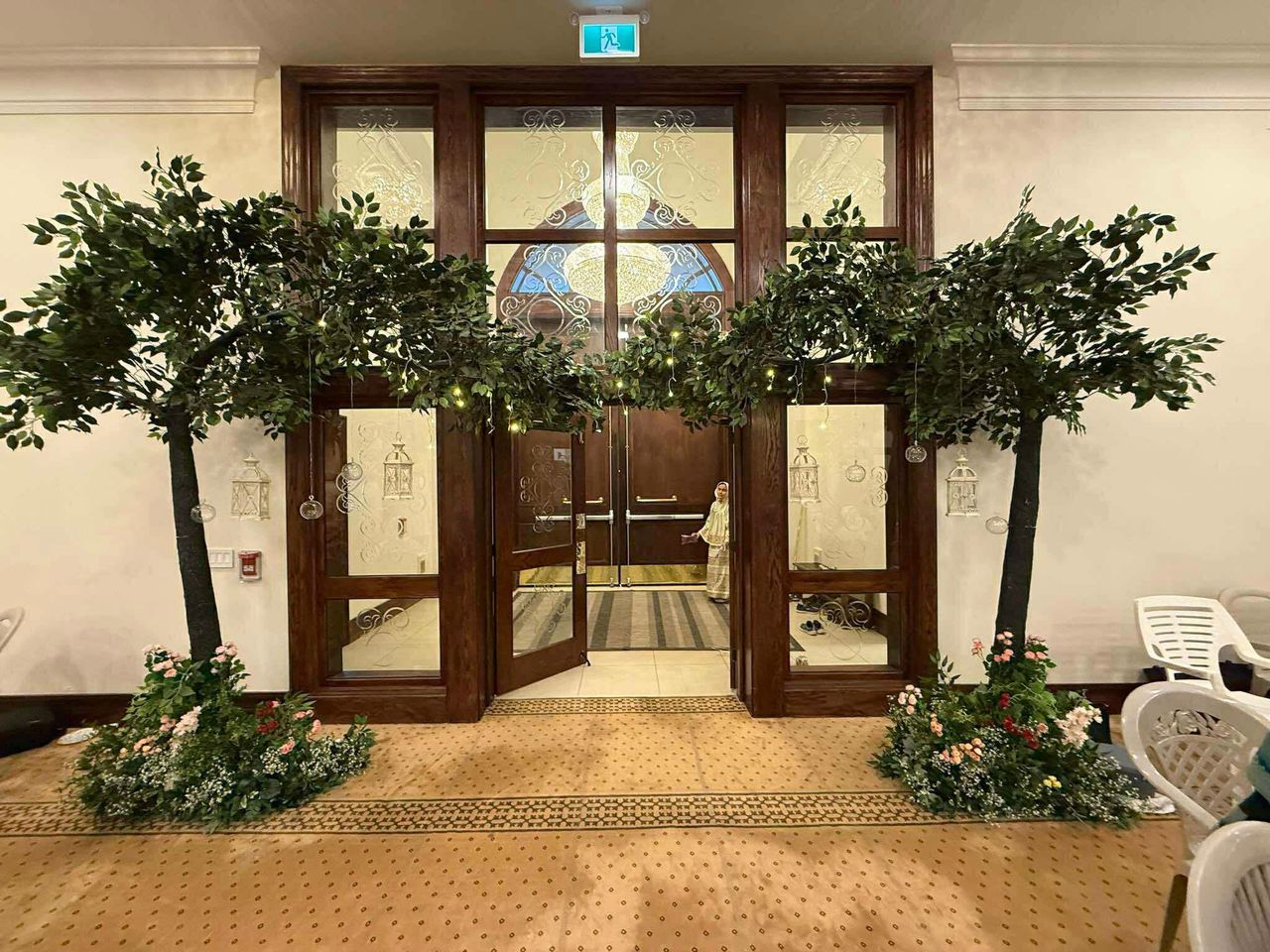 From Bare to Beautiful: Filling Large Spaces with Faux Greenery
