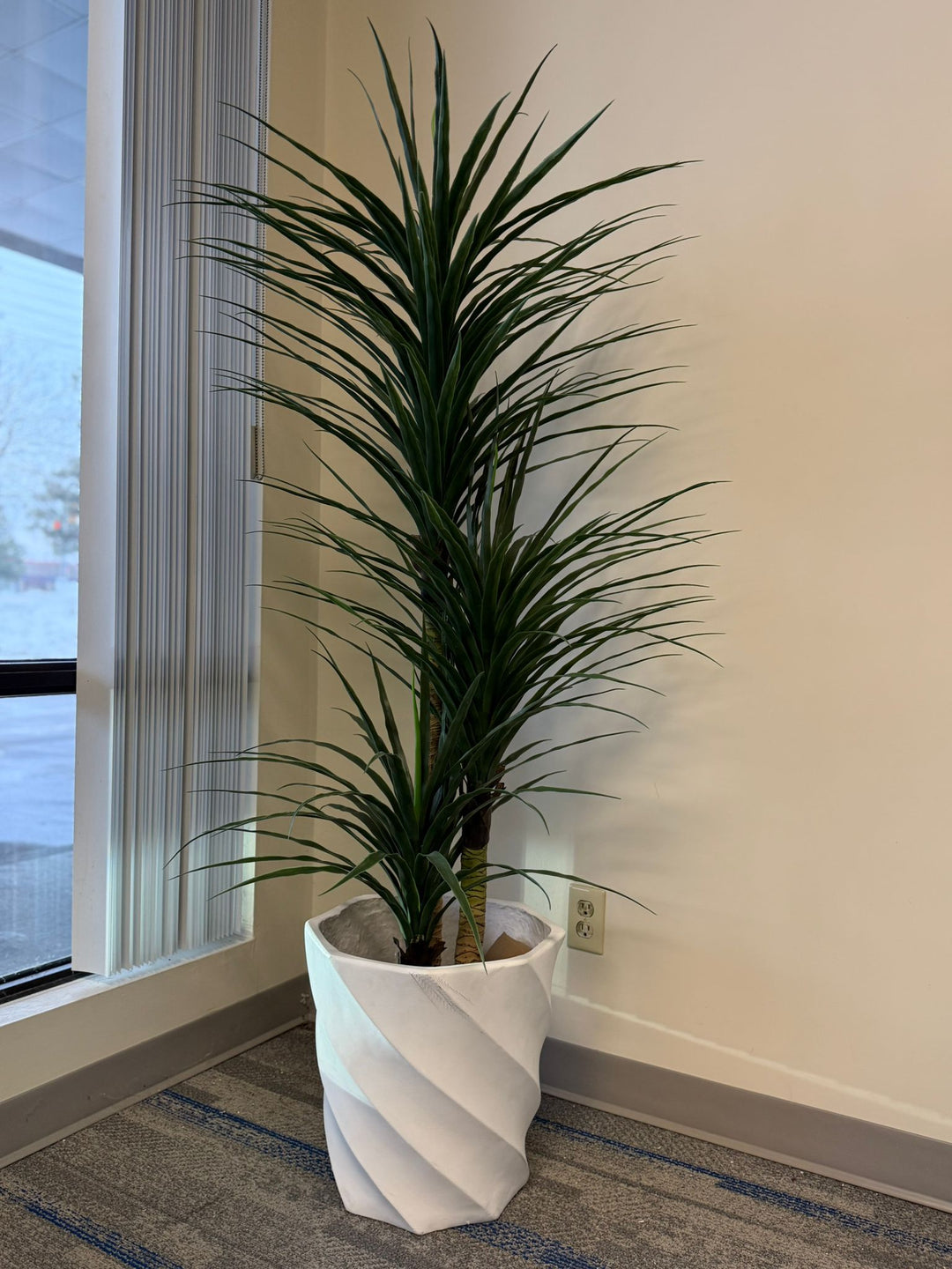Elevate Your Space with a Modern Artificial Yucca Plant