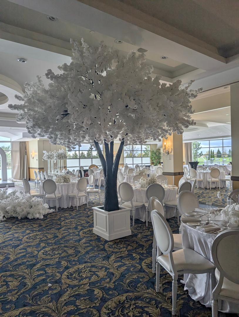 15ft White Cherry Blossom Tree – A Statement of Pure Elegance