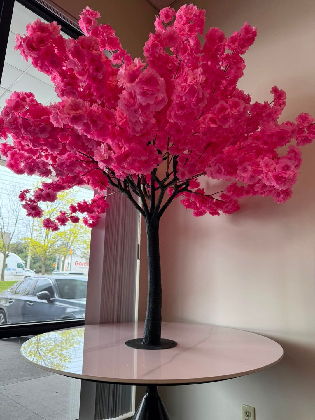 4-ft Dark Pink Artificial Cherry Blossom Tree | Available for Rent or Purchase
