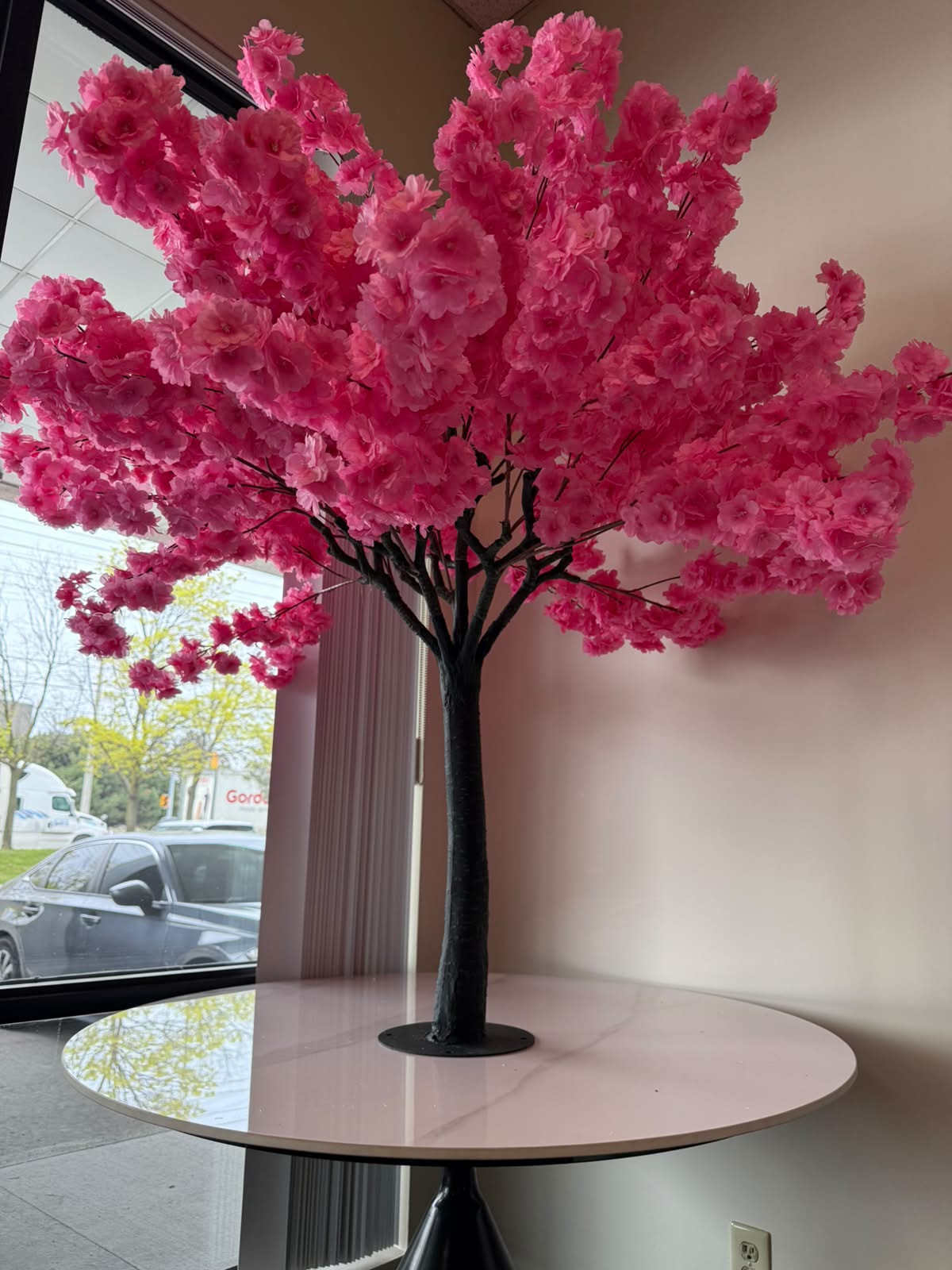 4-ft Dark Pink Artificial Cherry Blossom Tree | Available for Rent or Purchase