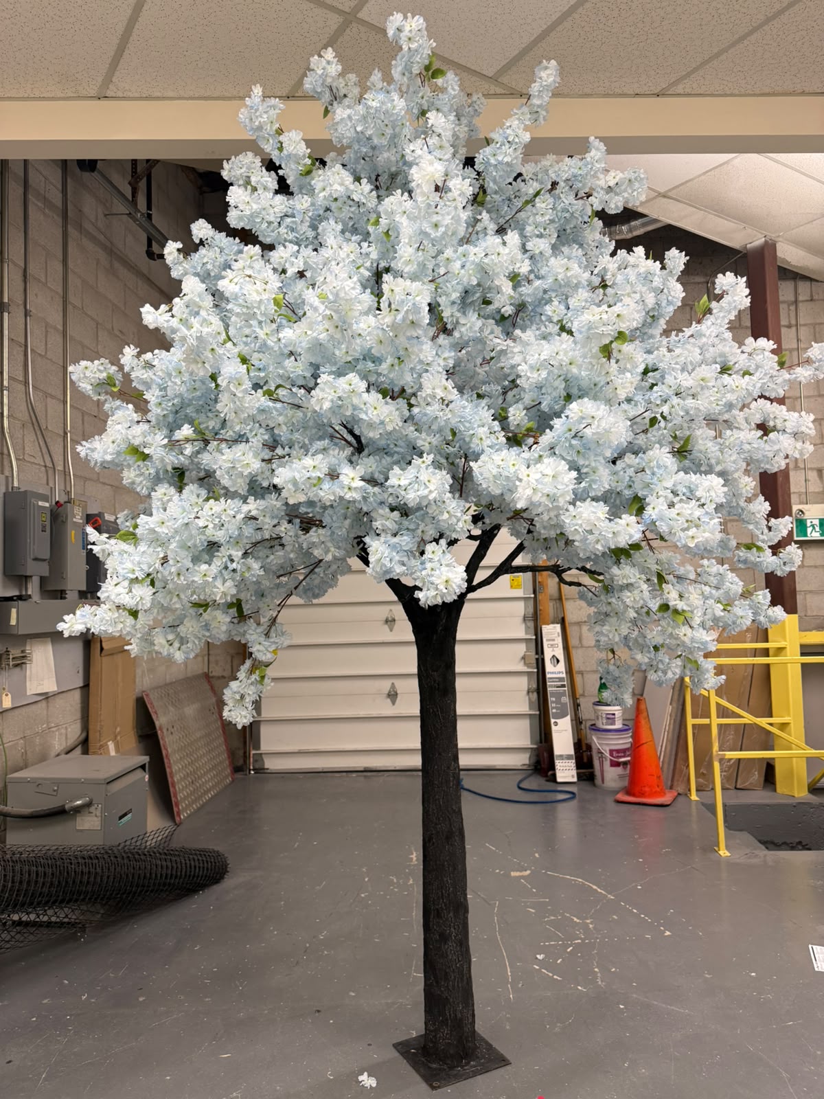 10ft Soft Blue Artificial Cherry Blossom Tree – Available for Rental & Purchase