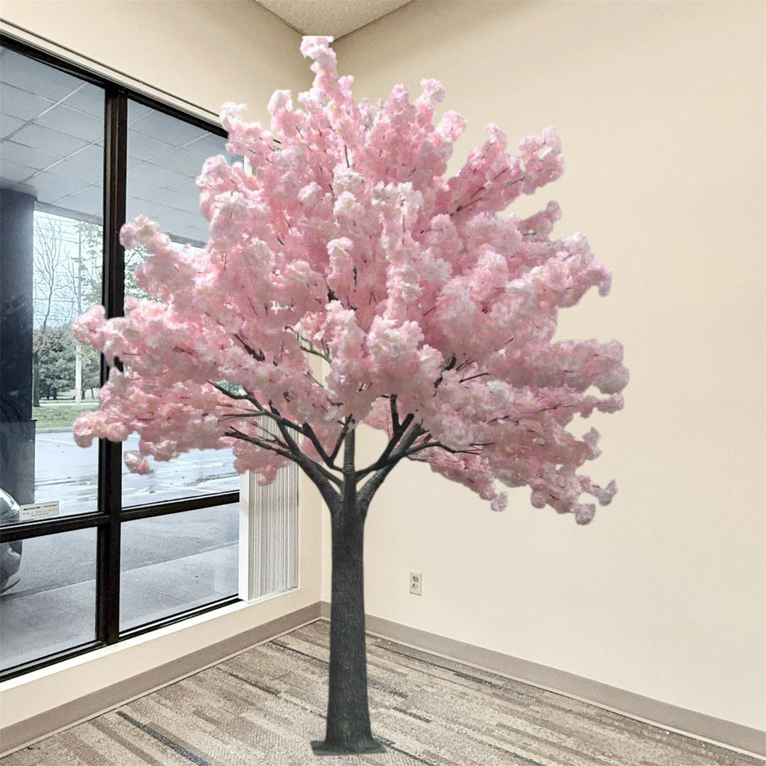 8-Ft Light Pink Artificial Cherry Blossom Tree for Rent & Purchase | Elegant Wedding & Event Décor