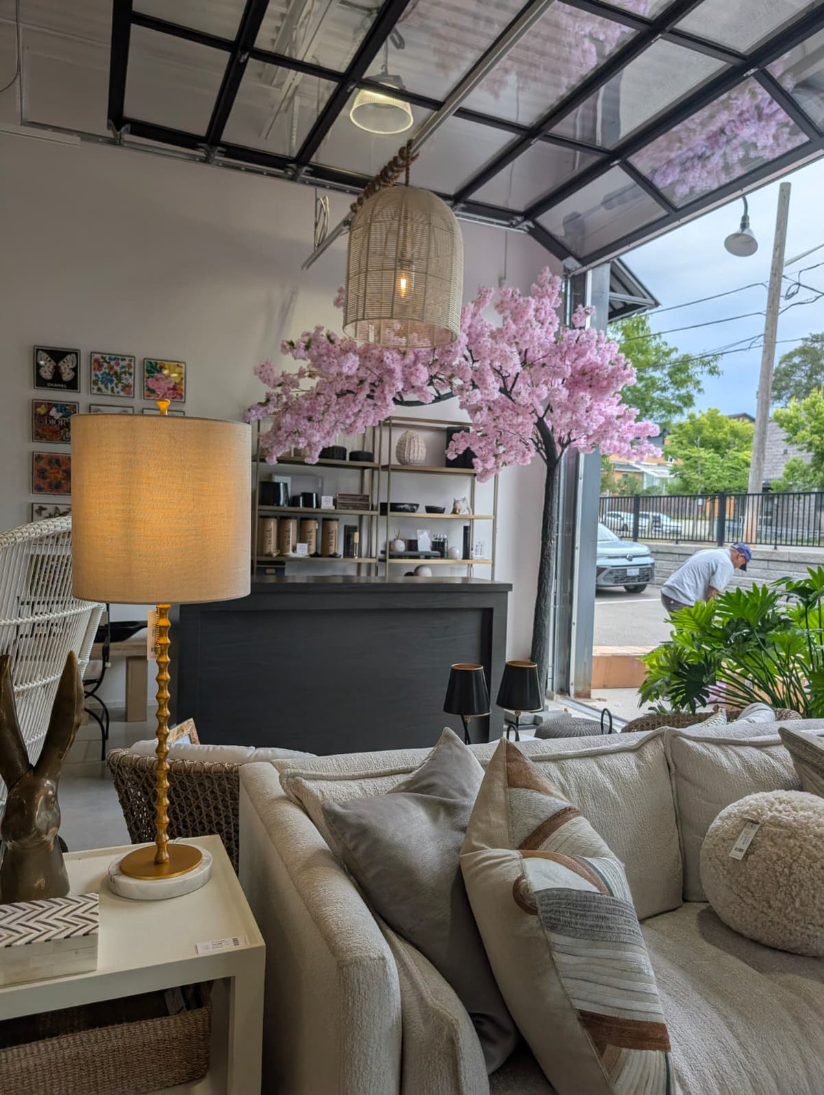 Arch Light Purple Artificial Cherry Blossom Tree | Available for Rent or Purchase