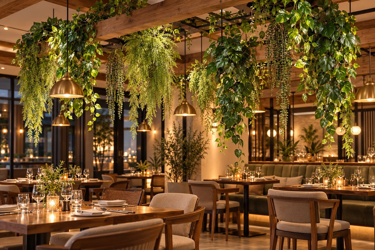 Artificial Vine Collection: Beautiful Hanging Greenery and Cascading Flowers