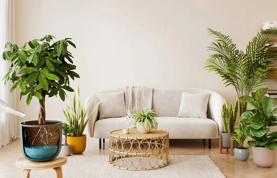 Transform Any Space into a Tropical Oasis with Faux Plants