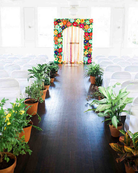 The Ultimate Guide to Using Faux and Real Plants in Wedding Decor