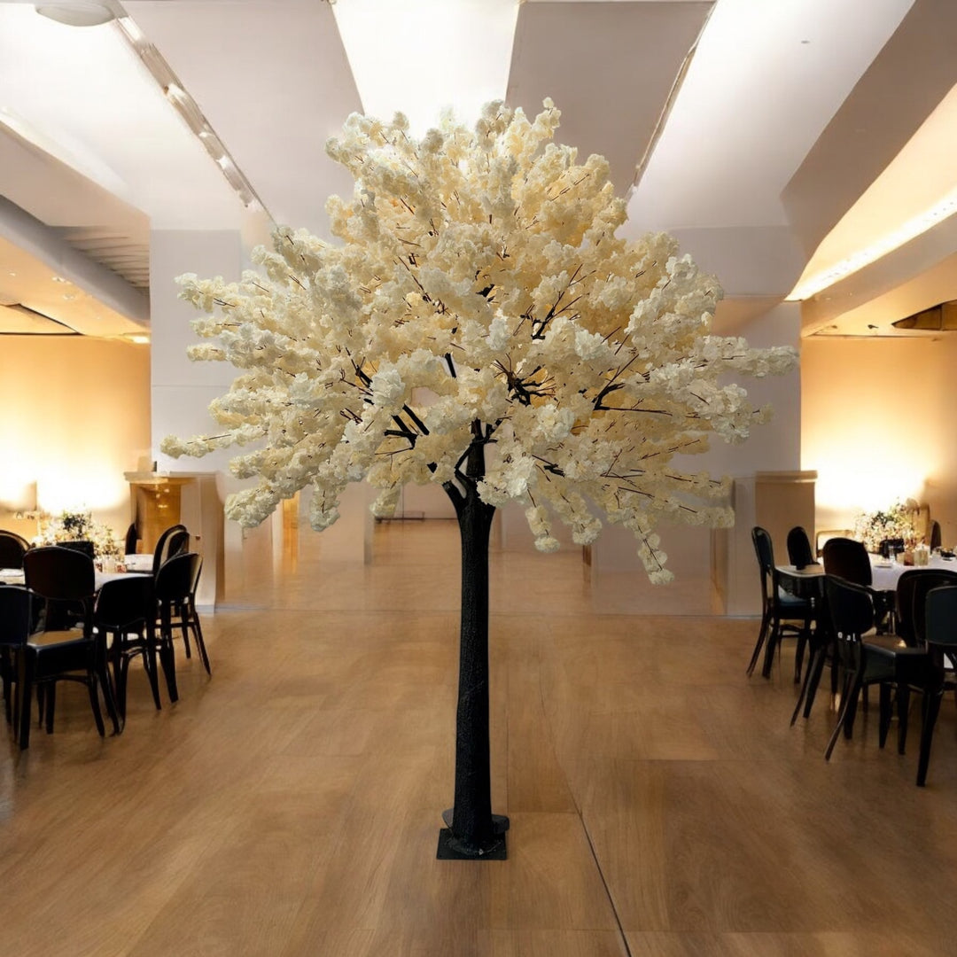 10ft Off-White Cherry Blossom Tree Rental