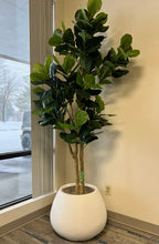 Load image into Gallery viewer, Artificial Fiddle Fig Tree (8&#39;)
