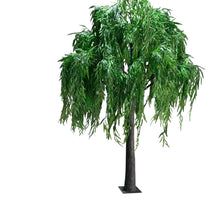 Load image into Gallery viewer, 10ft Artificial Willow Tree Rental

