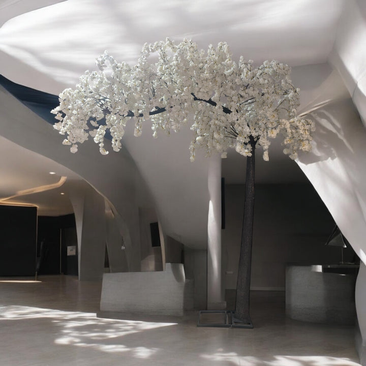 10ft Arch Weeping White Cherry Blossom Tree Rental