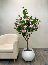Charger l&#39;image dans la galerie, Artificial camellia Flower Tree - Purple 5.3&#39;
