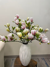 Load image into Gallery viewer, Real touch Artificial Flower stem - Light Pink Magnolia
