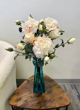 Load image into Gallery viewer, Real touch Artificial Flower stems and Bouquet (3 peony and 2 rose)

