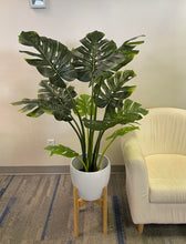 Load image into Gallery viewer, Artificial Monstera Plant ( Shine) (4&#39;)
