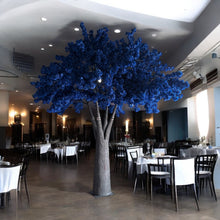 Load image into Gallery viewer, 12ft Artificial Cherry Blossom Tree Rental-Royal Blue
