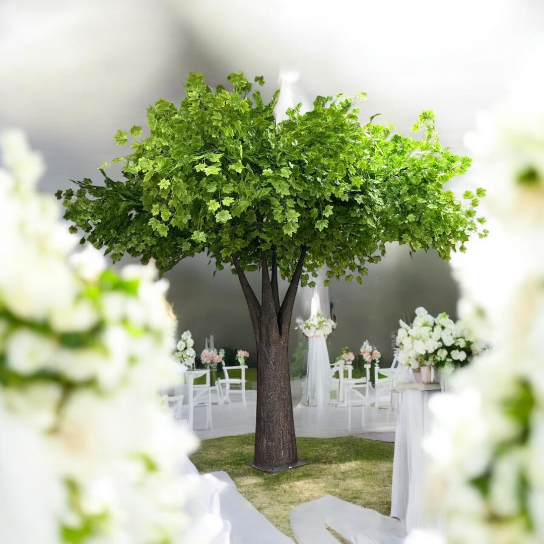 12ft Artificial Canadian Green Maple Tree Rental