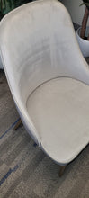 Load image into Gallery viewer, Modern Light Grey Velvet dinning chair
