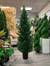 Load image into Gallery viewer, Artificial cedar tree with UV resistance -6’
