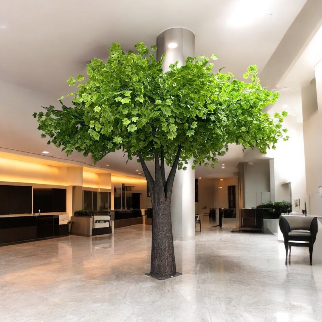12ft Artificial Canadian Green Maple Tree Rental