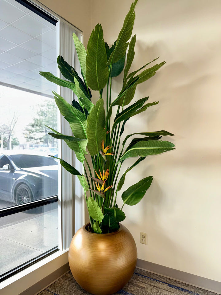 9ft Artificial Bird of Paradise Plant Rental