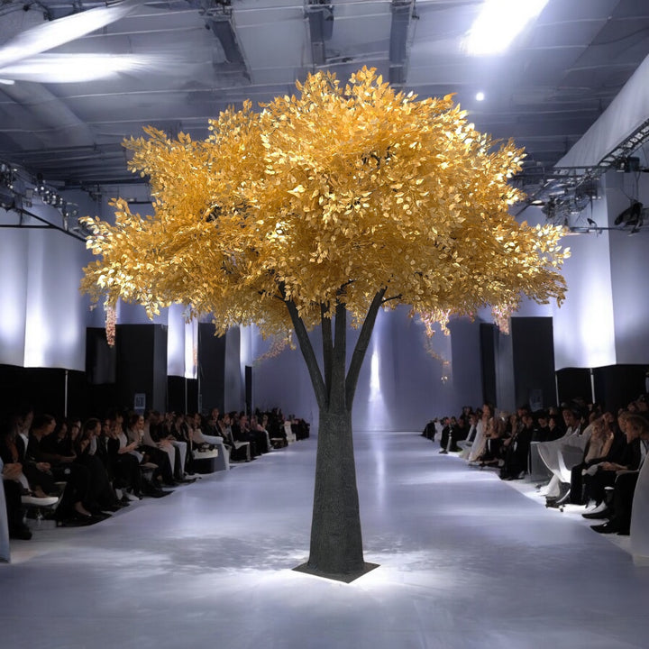 12ft Artificial Gold Ficus Tree Rental
