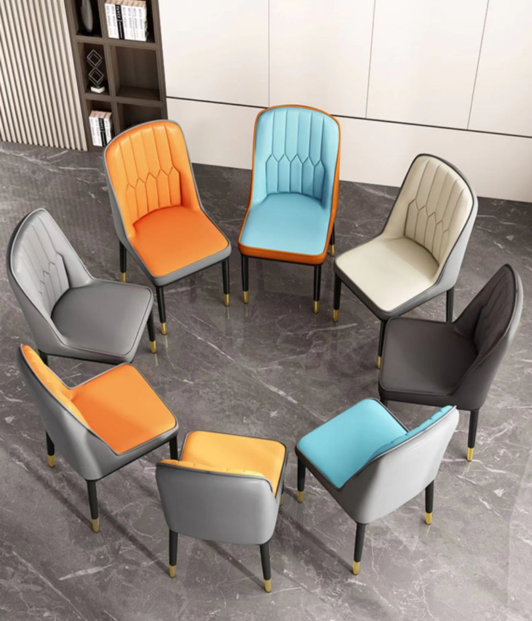 Modern PU dinning chair