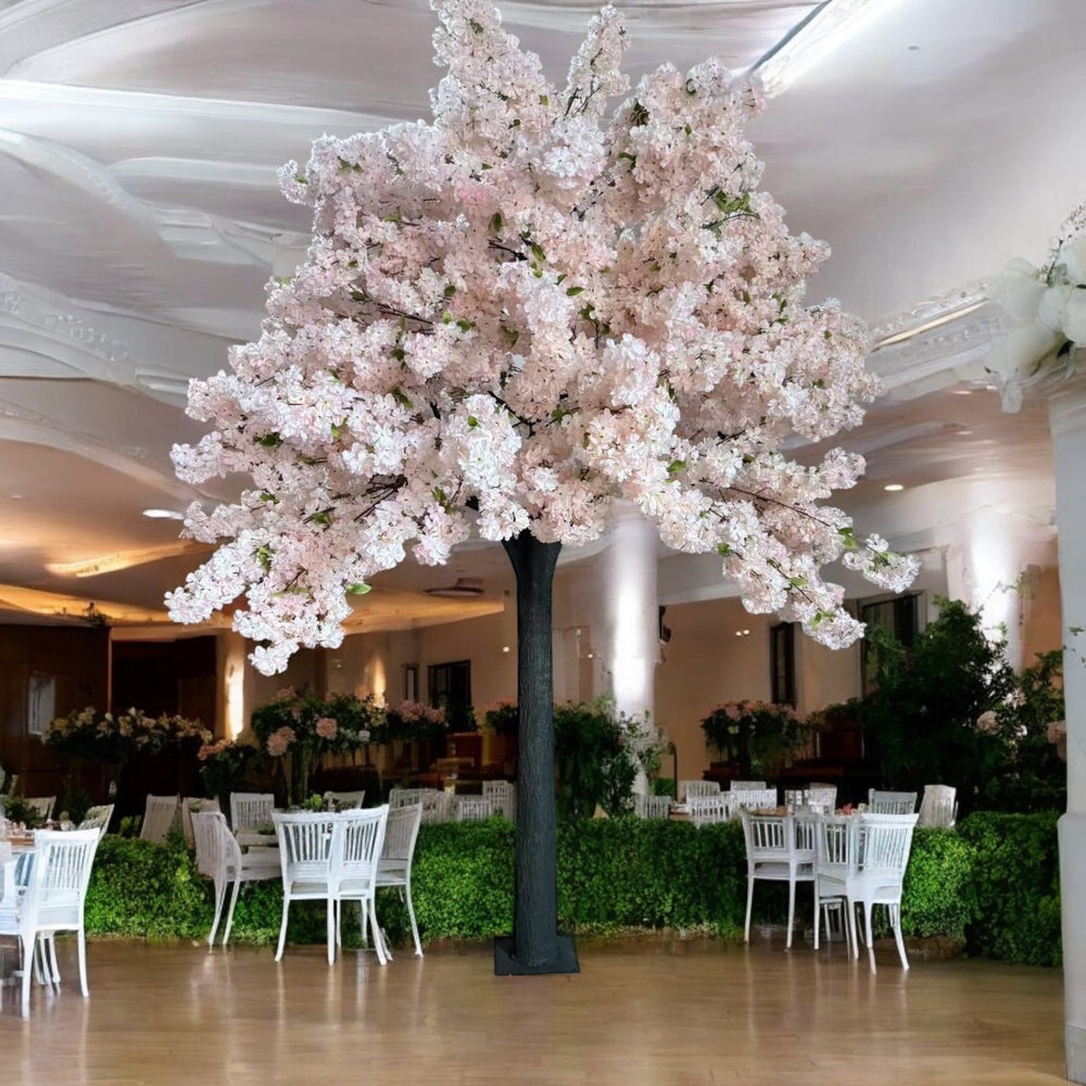 white pink cherry blossom rental tree for ceremonies and photoshoots